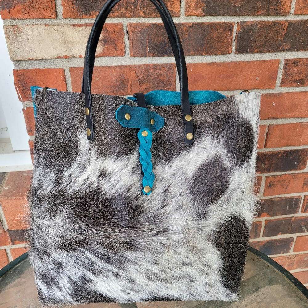 Hair on Hide Tote